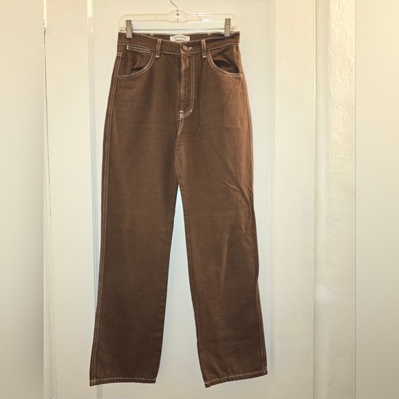 Reformation Denim - Reformation Cowboy High Rise Straight Jeans